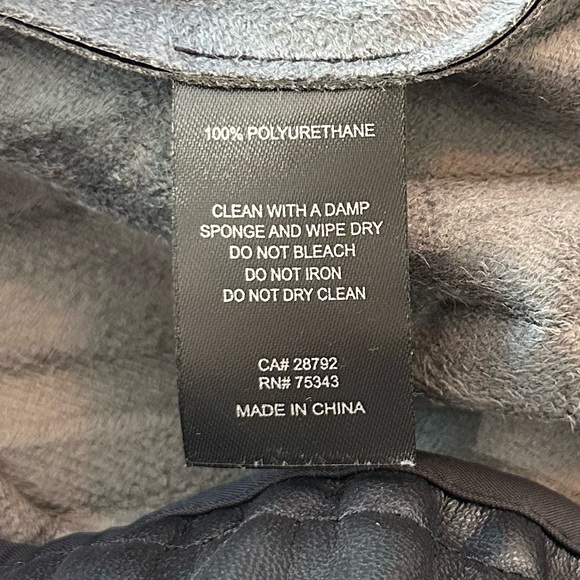 House of Harlow 1960 Vegan Leather Midi Black Pleated Skirt Women’s Size Large - Picture 6 of 7